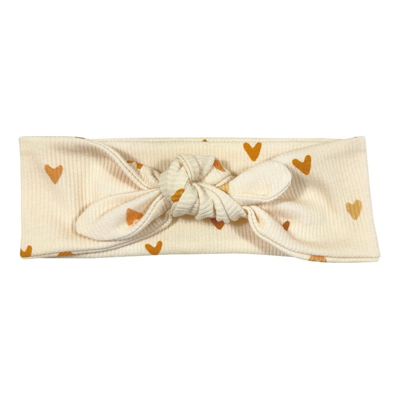 Haarband Geknoopt Rib Hearts