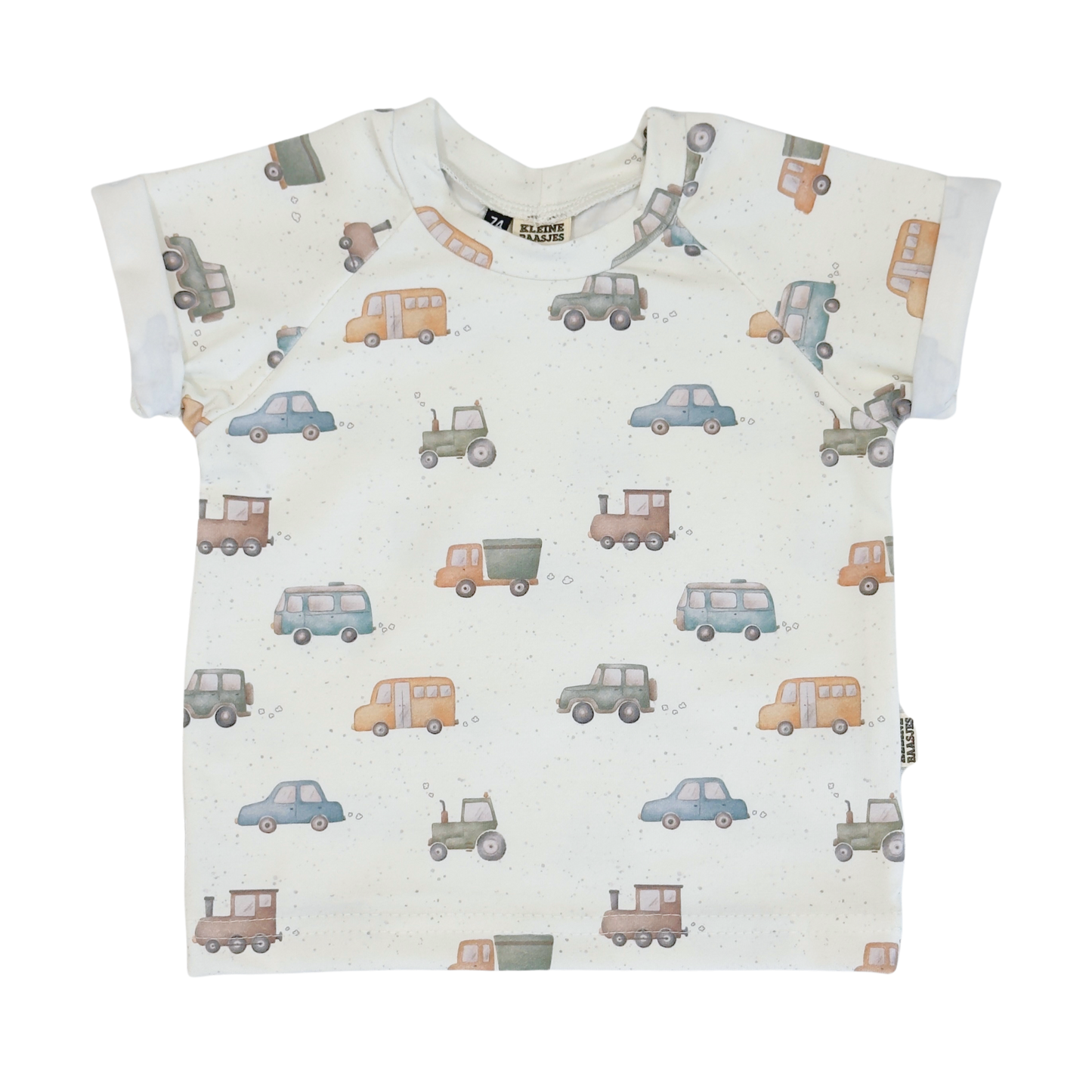 Raglan Baby en Kids Shirt Voertuigen