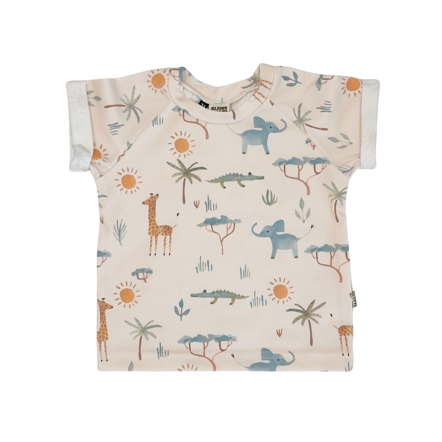 Raglan Baby en Kids Shirt Safari
