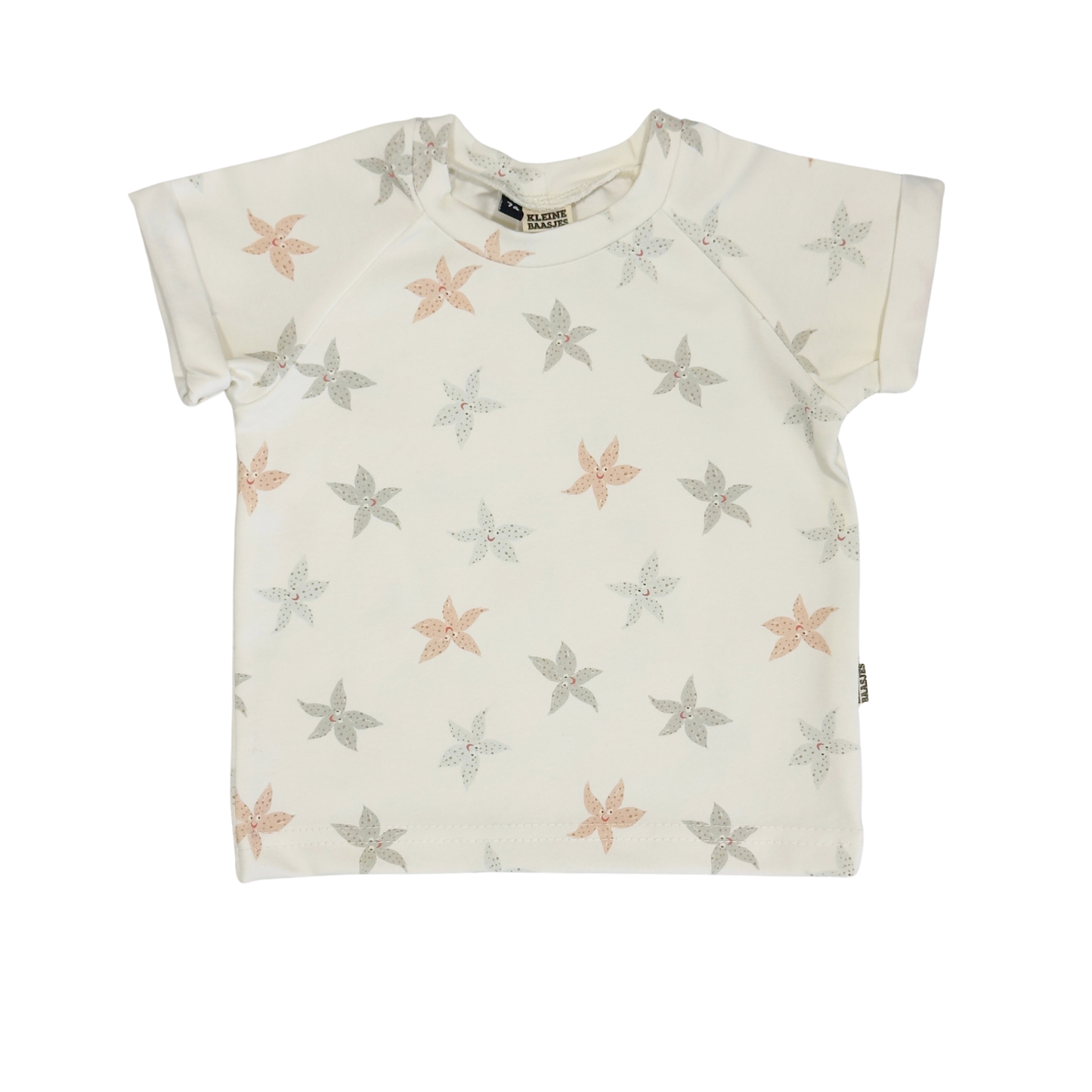 Raglan Baby en Kids Shirt Zeesterren