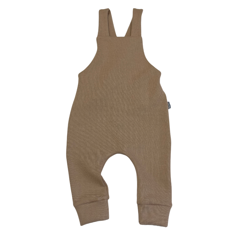 Baby en Peuter Tuinpakje Wafel Taupe