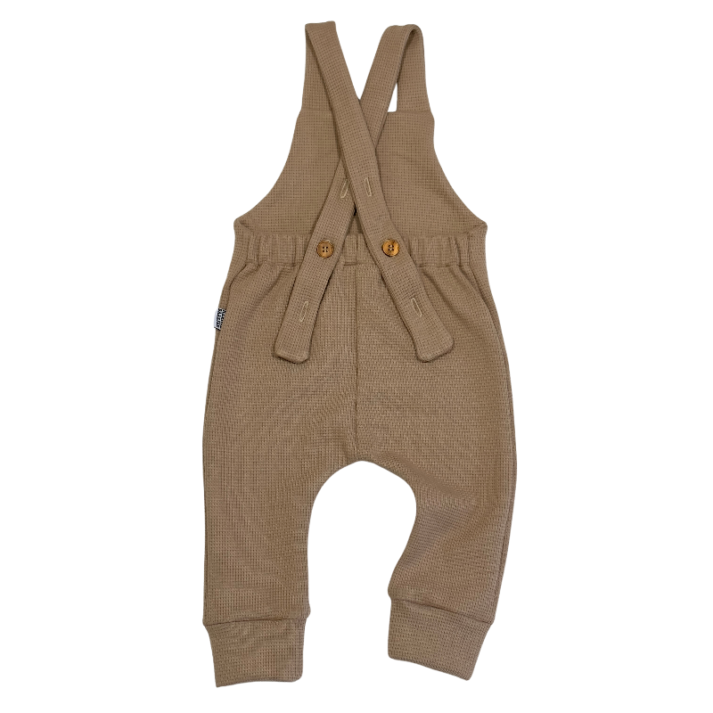 Baby en Peuter Tuinpakje Wafel Taupe