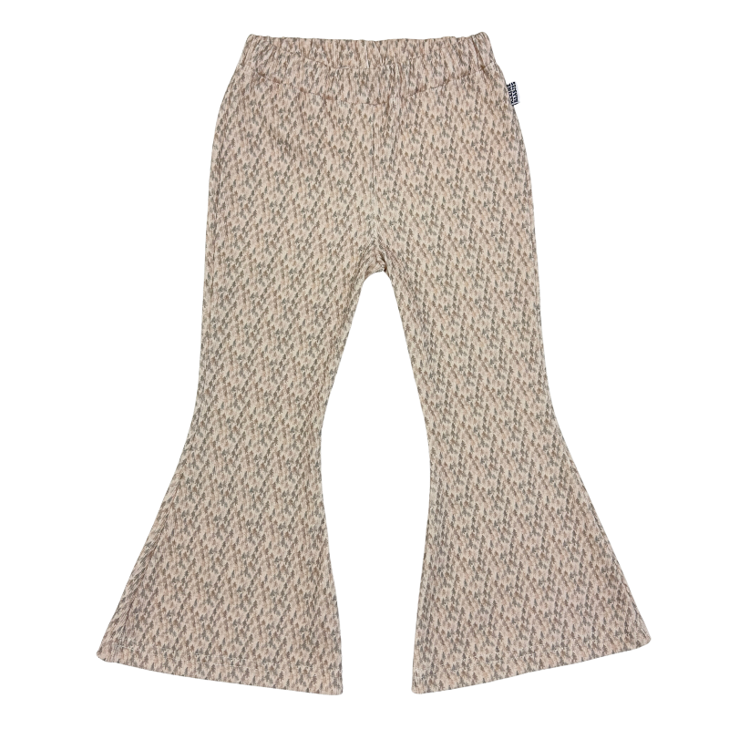 Flared Pants Rib Woods