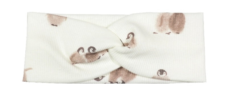 Haarband Getwist Pinguin