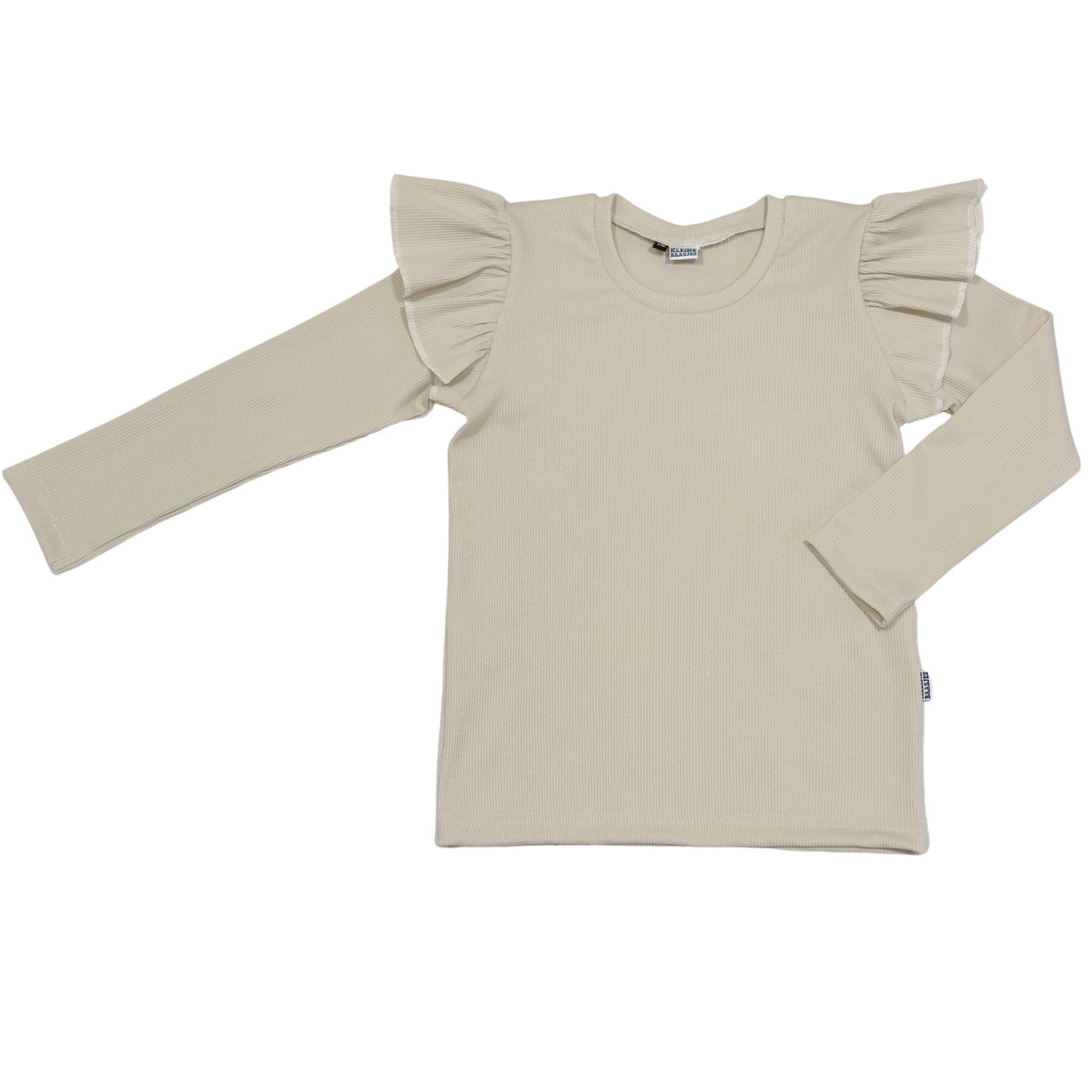 Ruffle Top Rib Naturel