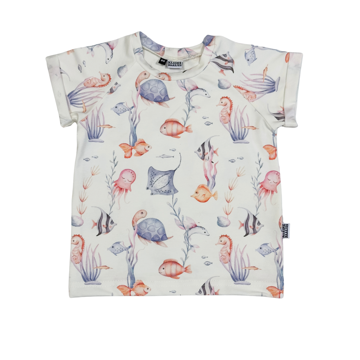 Raglan Shirt Ocean Family