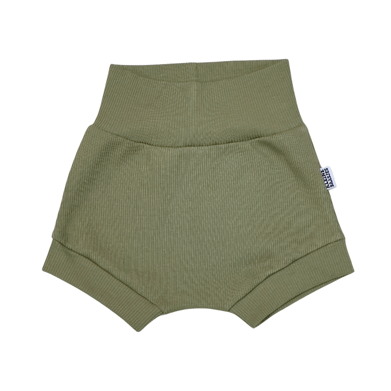 Baby Shorts Rib Green