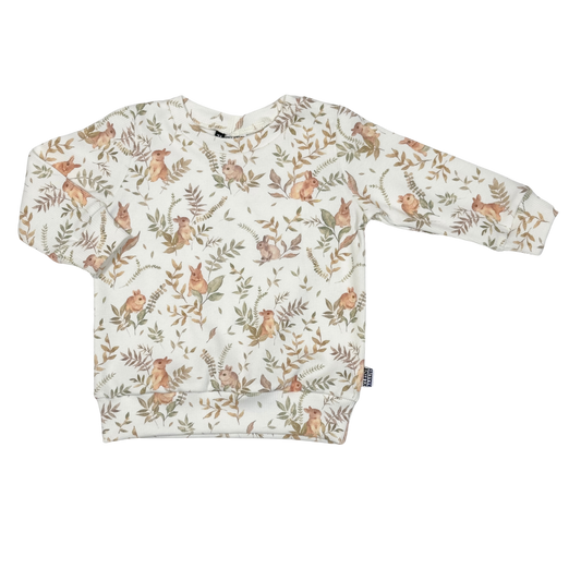 Sweater Rib Bunny Botanical