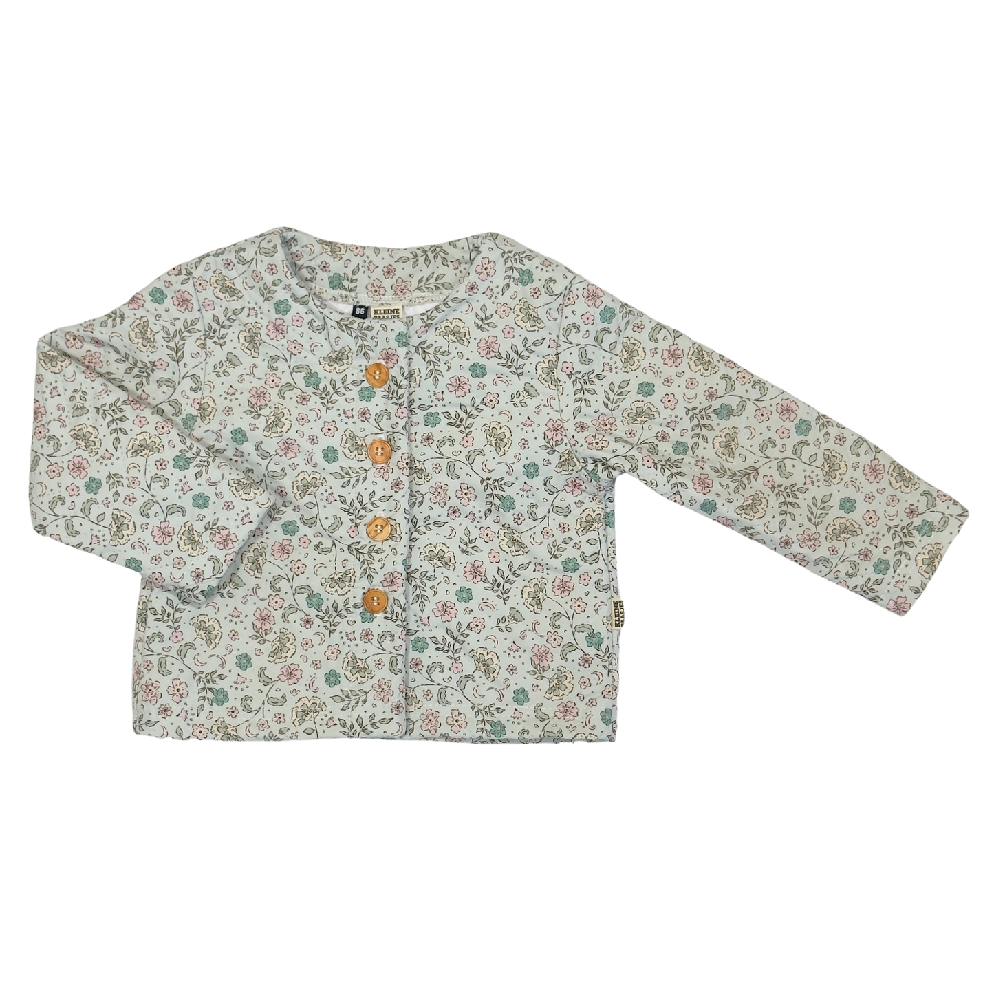 Baby & Kids Quilt Zomer Jasje Bloemen Groen
