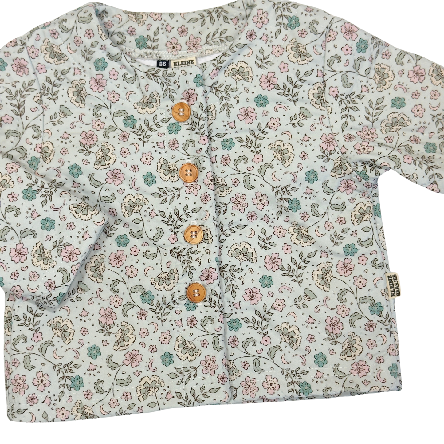 Baby & Kids Quilt Zomer Jasje Bloemen Groen