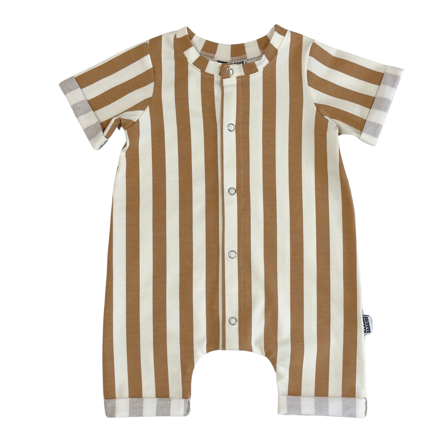 Zomer Jumpsuit Vertical Toffee