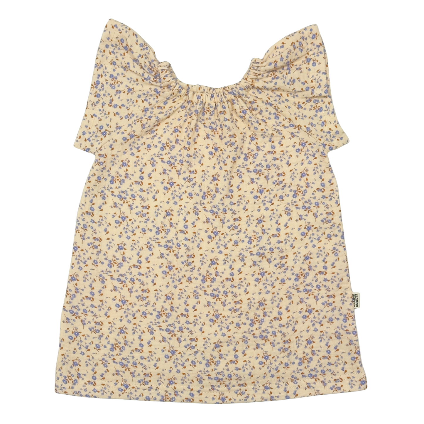 Baby en Meisjes Muslin Jurkje Mini Flowers