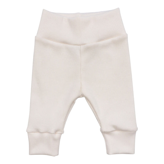 Baby Newborn Broekje Rib Creme
