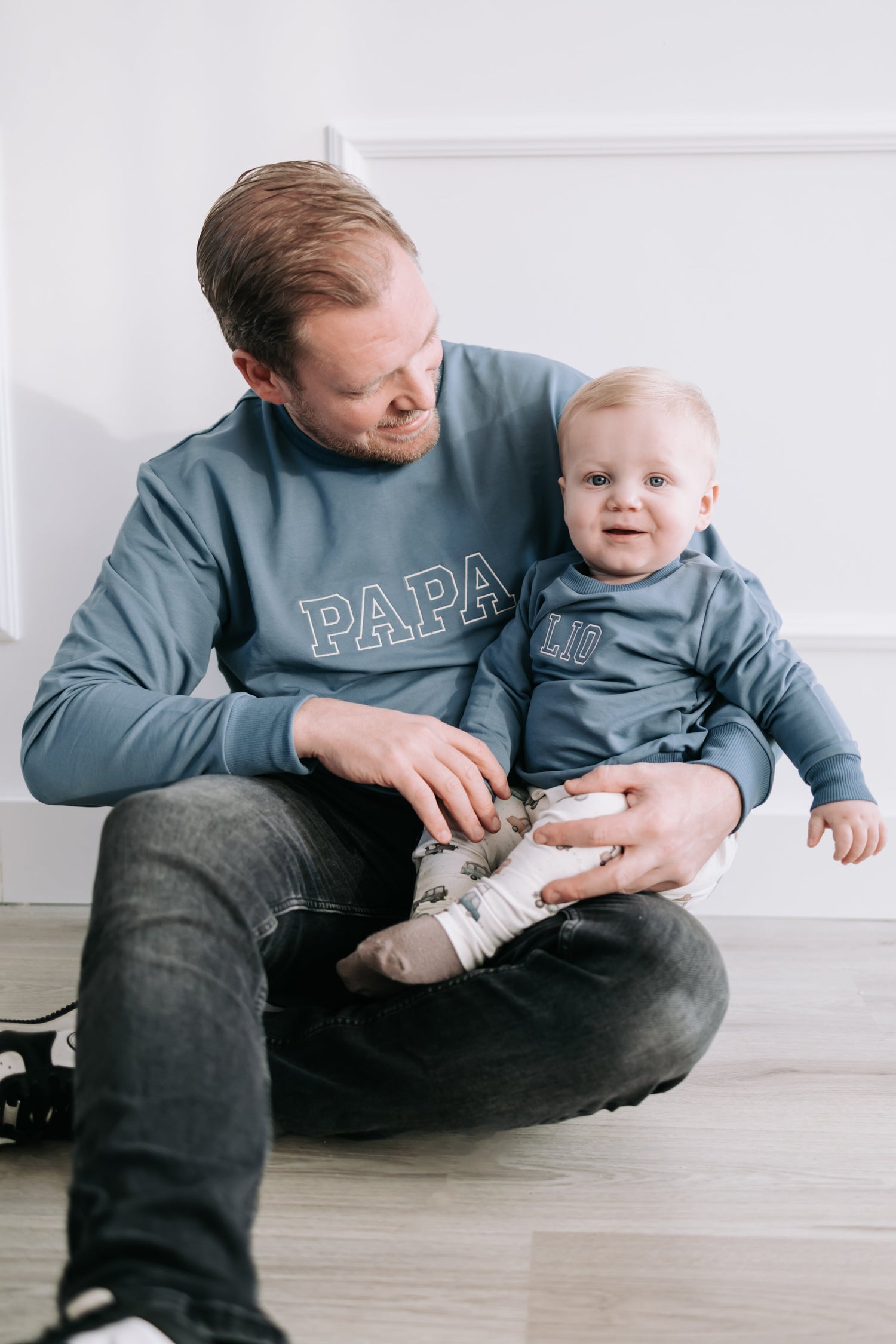 Geborduurde sweaters voor MAMA en PAPA