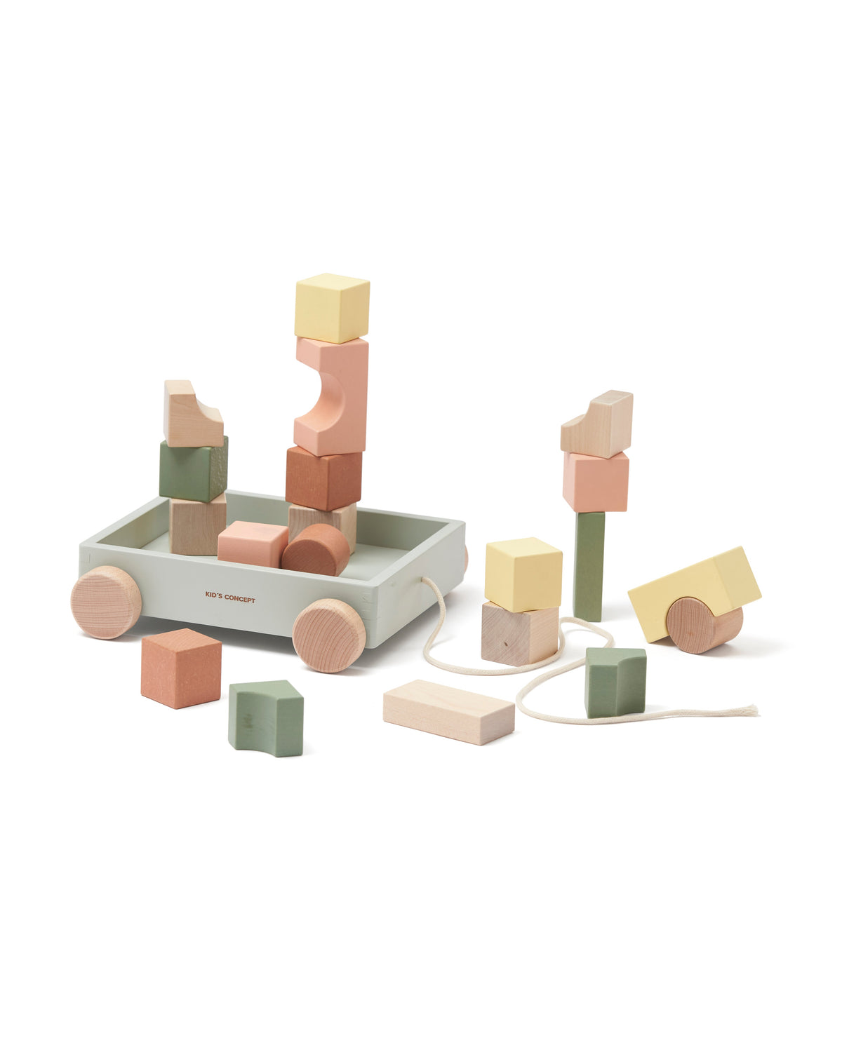 Bolderkar met blokken - Kid's Concept