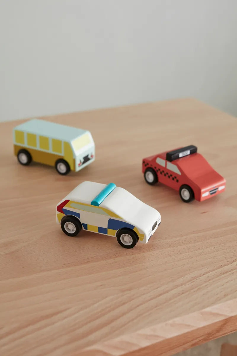 Pull-back auto's - Kids Concept