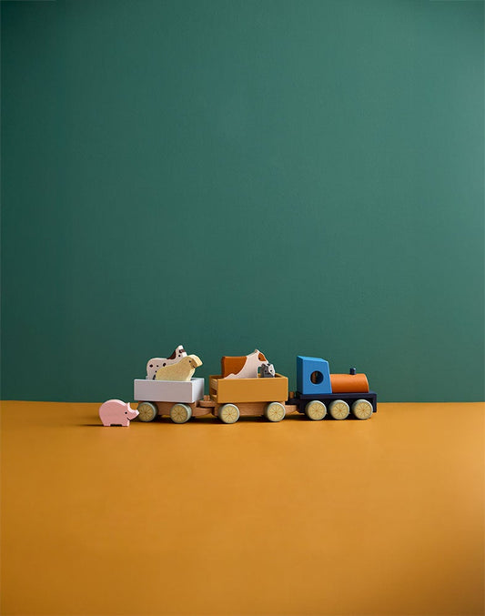 Boerderijdieren trein - Kid's Concept