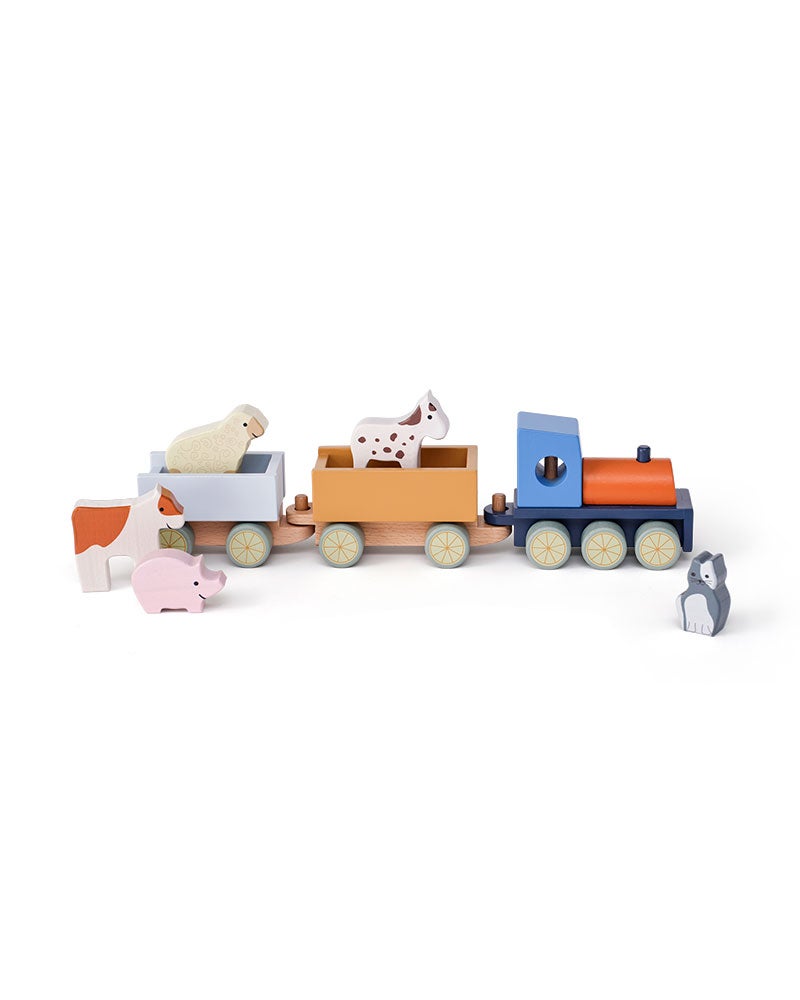 Boerderijdieren trein - Kid's Concept