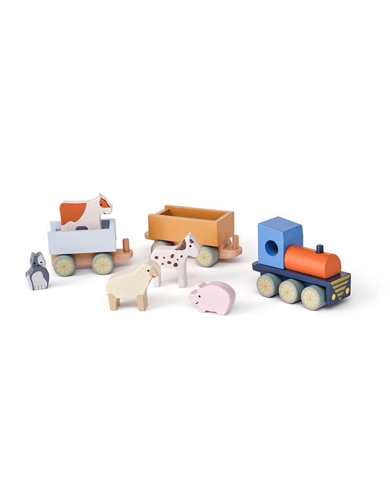 Boerderijdieren trein - Kid's Concept