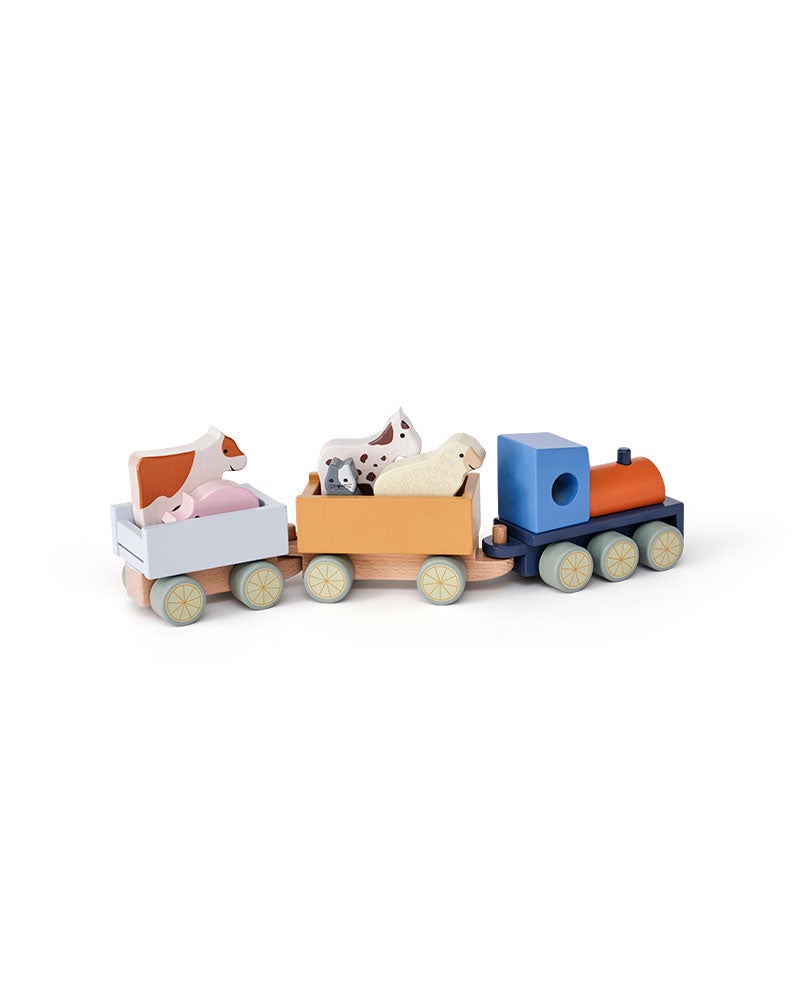 Boerderijdieren trein - Kid's Concept