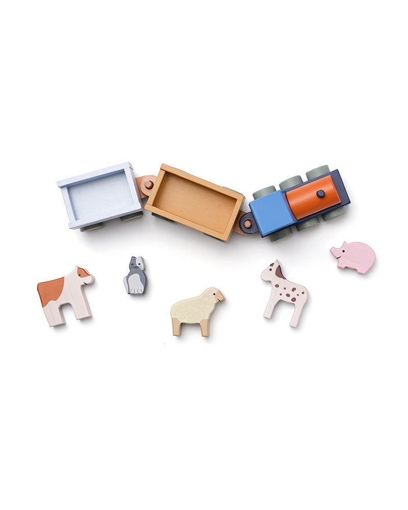 Boerderijdieren trein - Kid's Concept