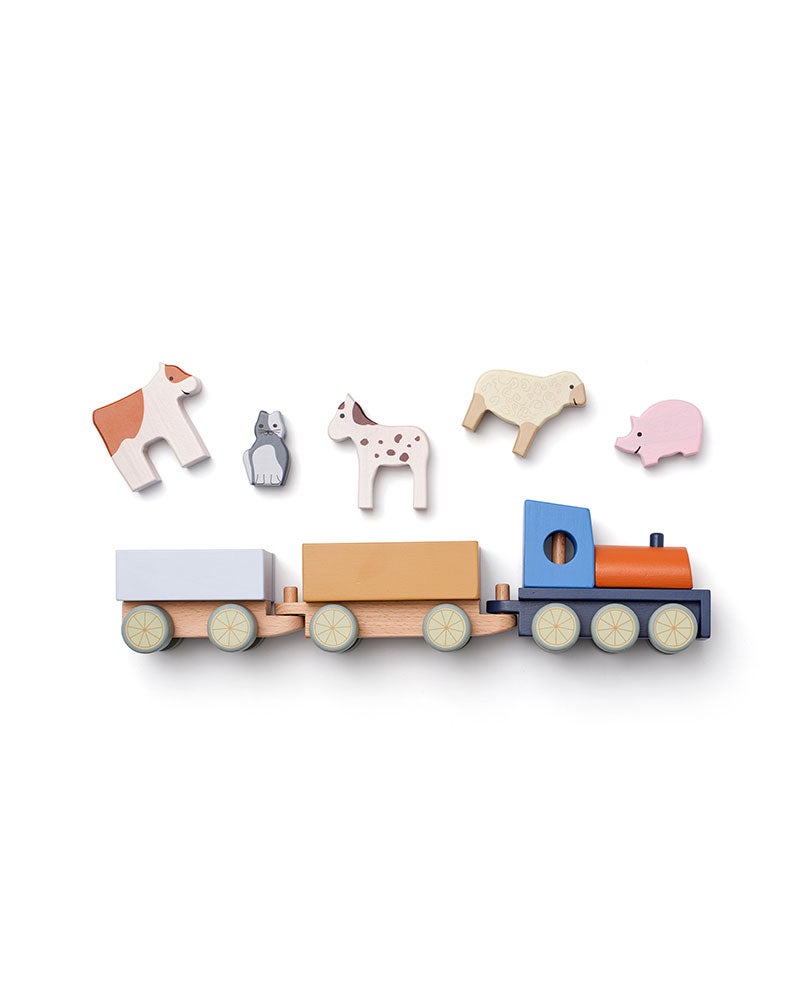 Boerderijdieren trein - Kid's Concept