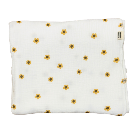 Muslin Baby Swaddle Zonnebloem