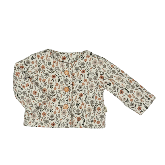 Baby & Kids Quilt Jasje Bloemen Bruin - Kleine Baasjes