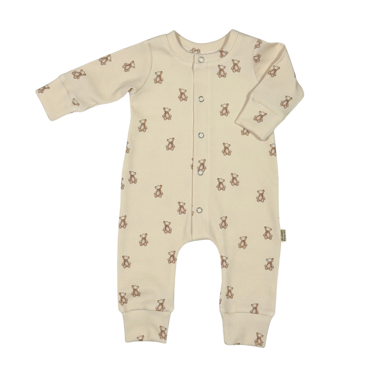 Baby Jumpsuit Rib Teddybeer