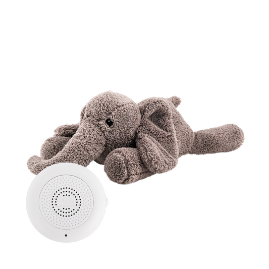 George (grey) - Oplaadbare hartslagknuffel - Flow Amsterdam