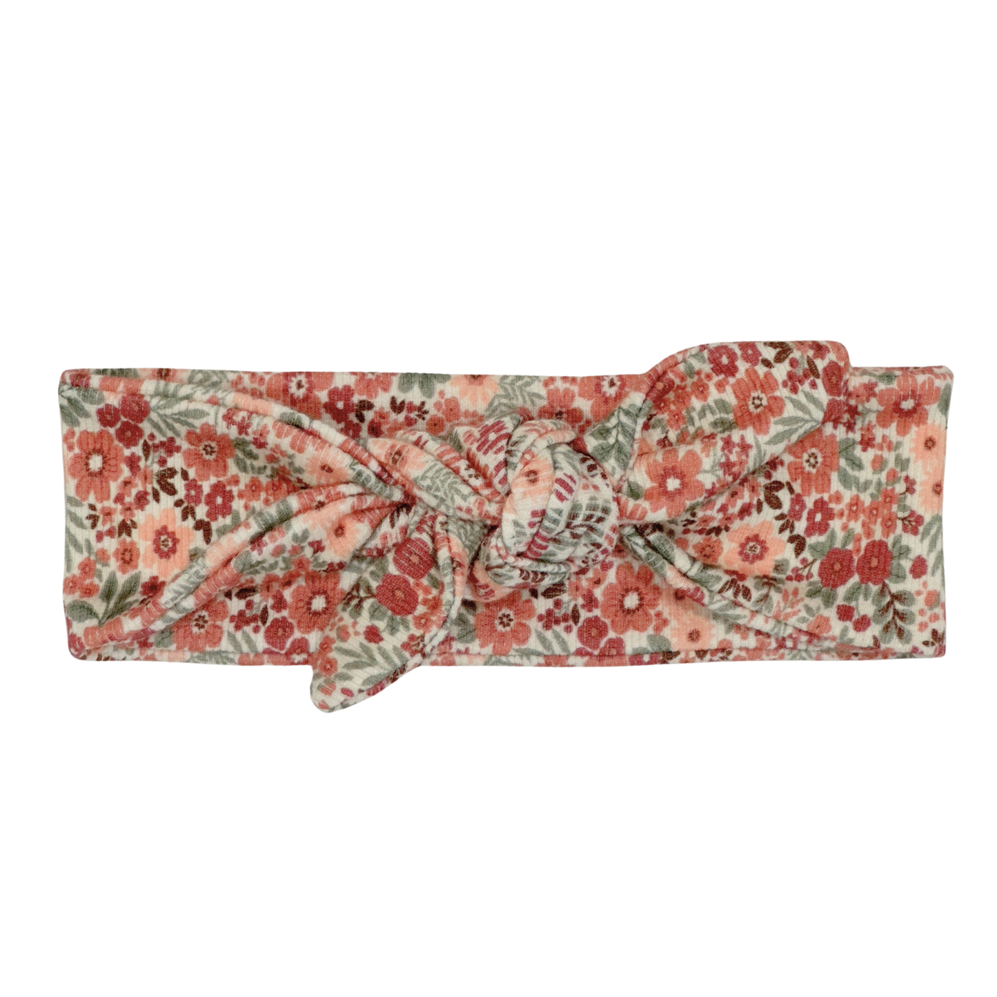 Haarband Geknoopt Rib Herfstbloemen