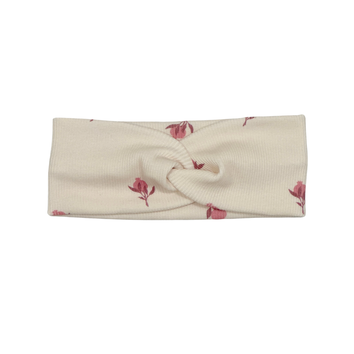 Haarband Getwist Rib Pomegranate Licht Beige