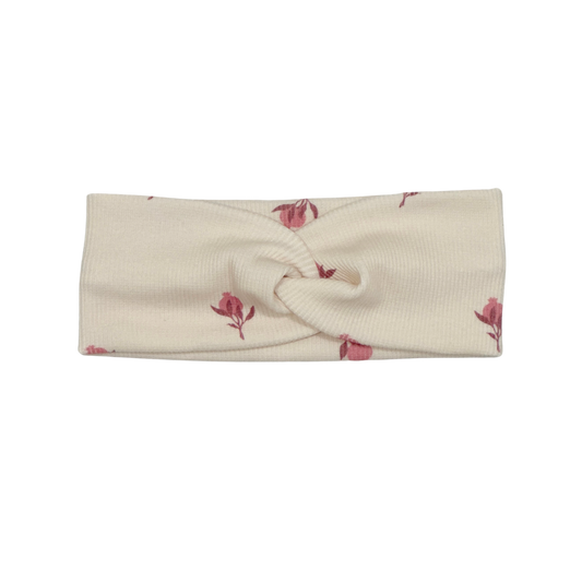 Haarband Getwist Rib Pomegranate Licht Beige