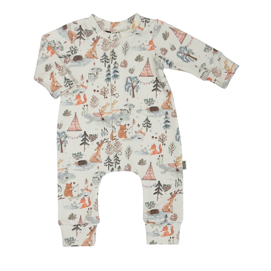 Baby Jumpsuit Bosdieren
