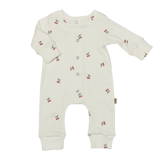 Baby Jumpsuit Rib Kersen