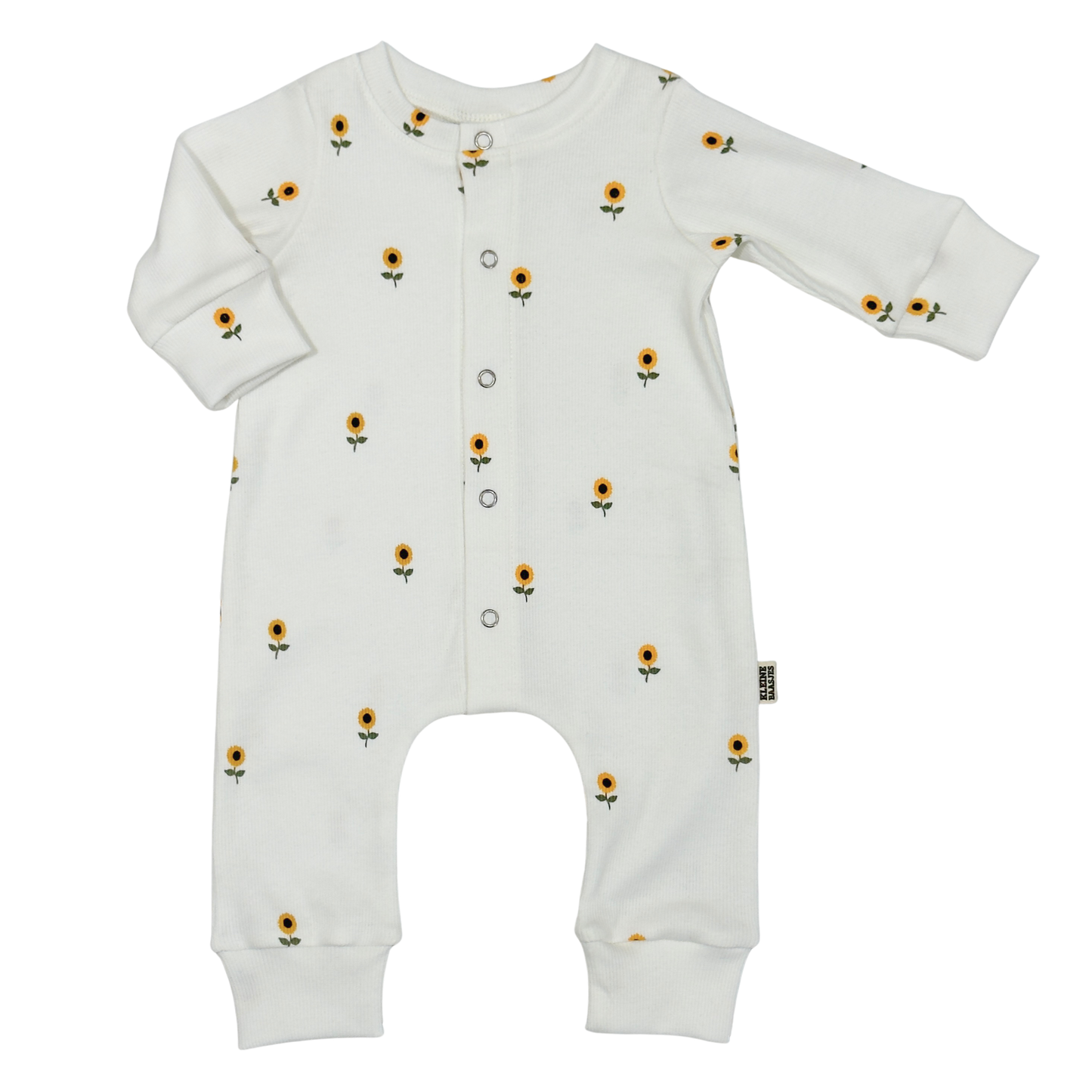 Baby Jumpsuit Rib Zonnebloem