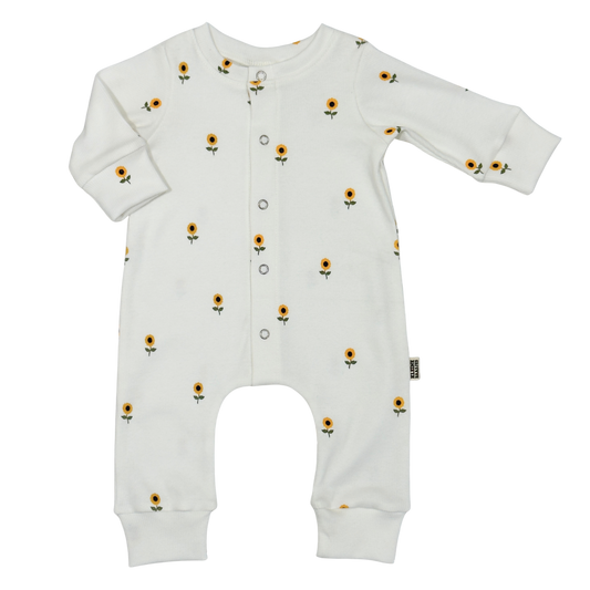 Baby Jumpsuit Rib Zonnebloem