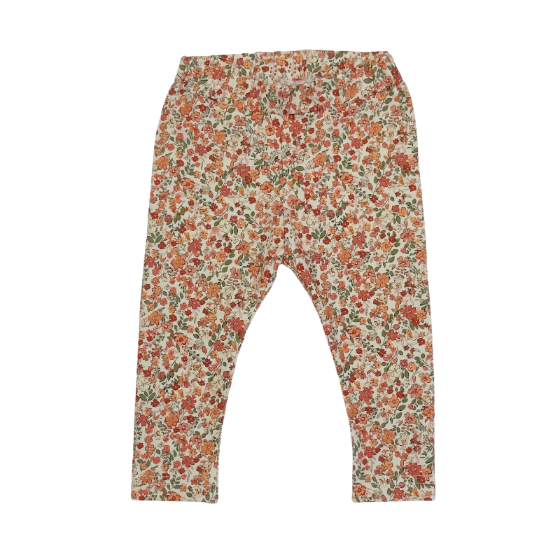 Legging Bloem Klei Roze