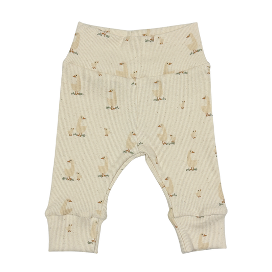 Baby Newborn Broekje Rib Gansjes