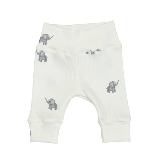 Baby Newborn Broekje Rib Olifant