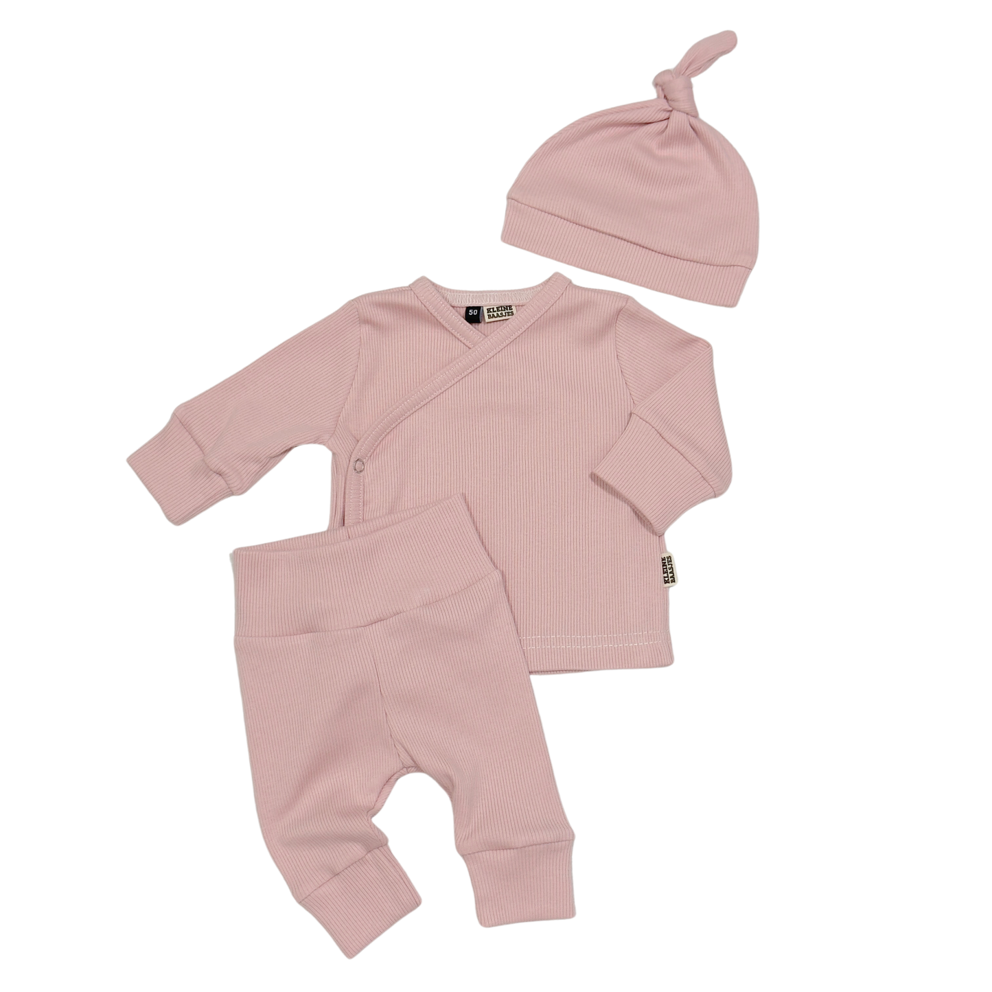 Baby Newborn Mutsje Oud Roze