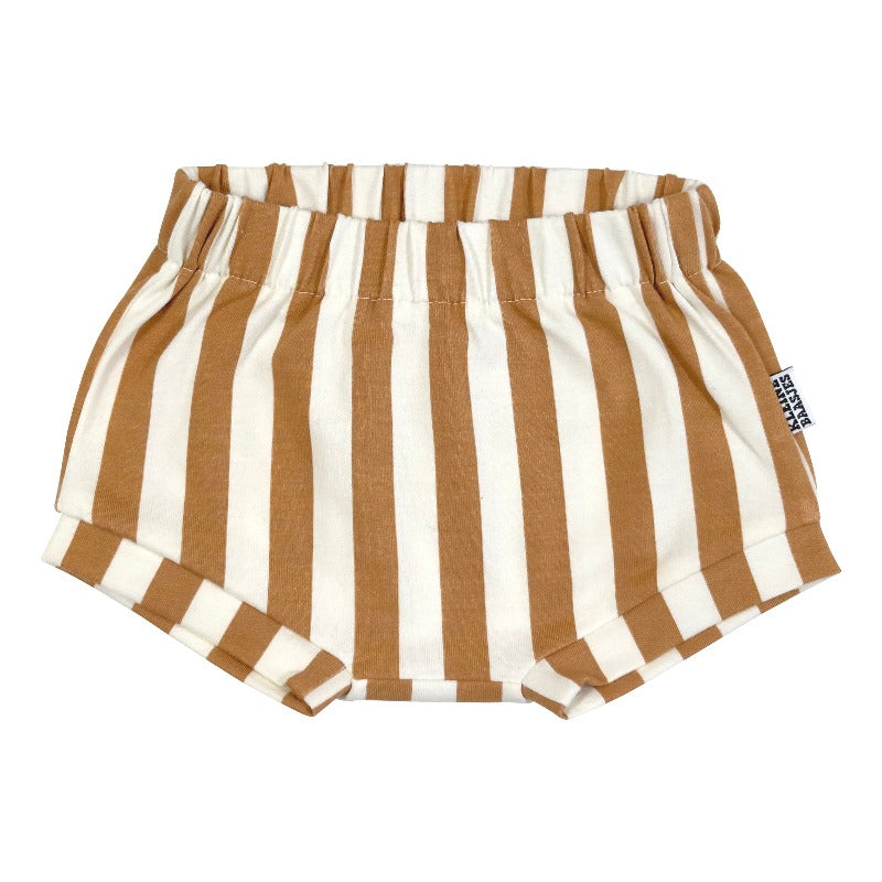 Baby Shorts Vertical Toffee
