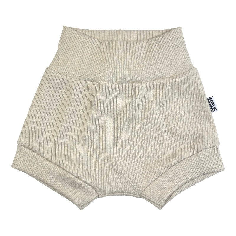 Baby Shorts Rib Naturel Beige