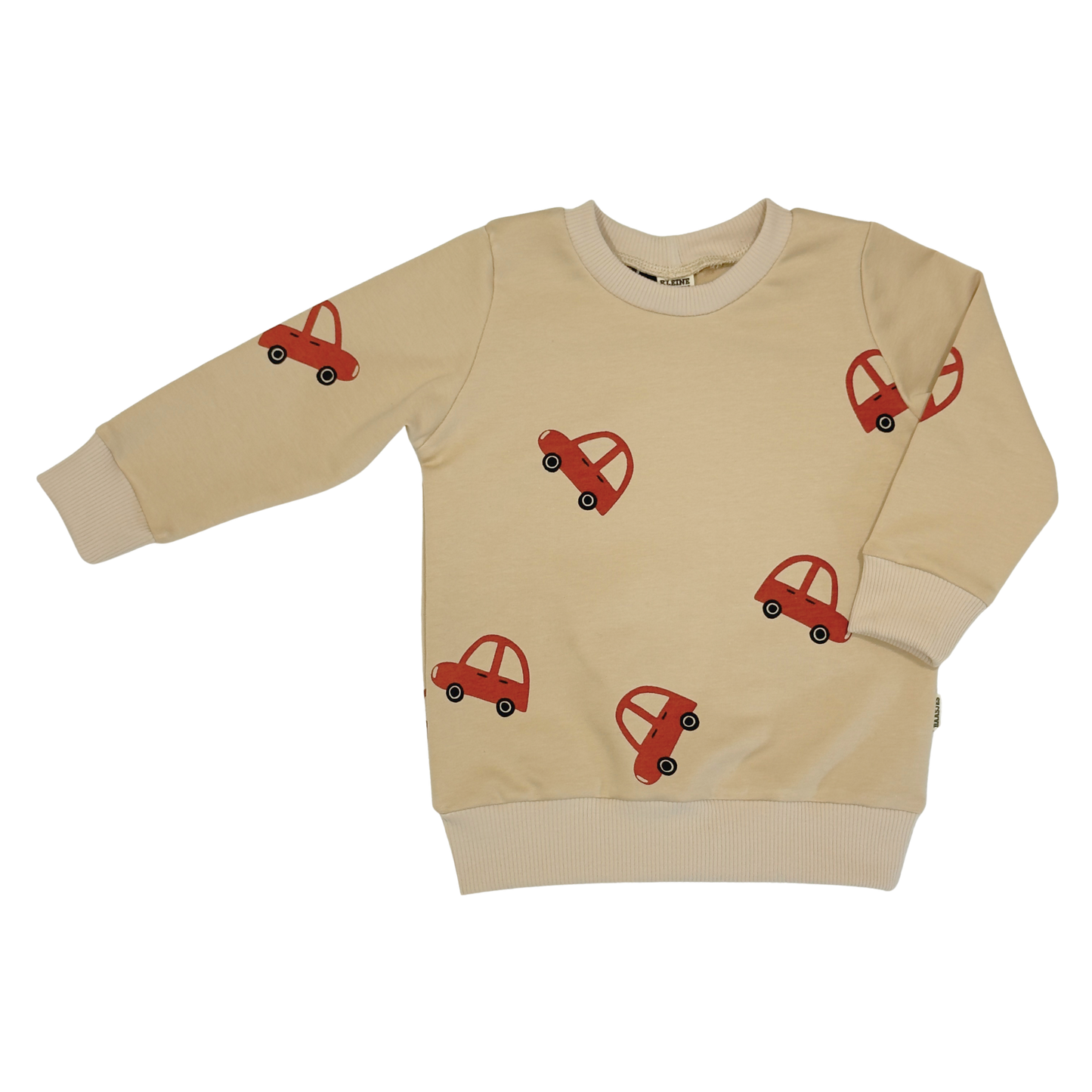 Baby en Kids Sweater Auto's Beige