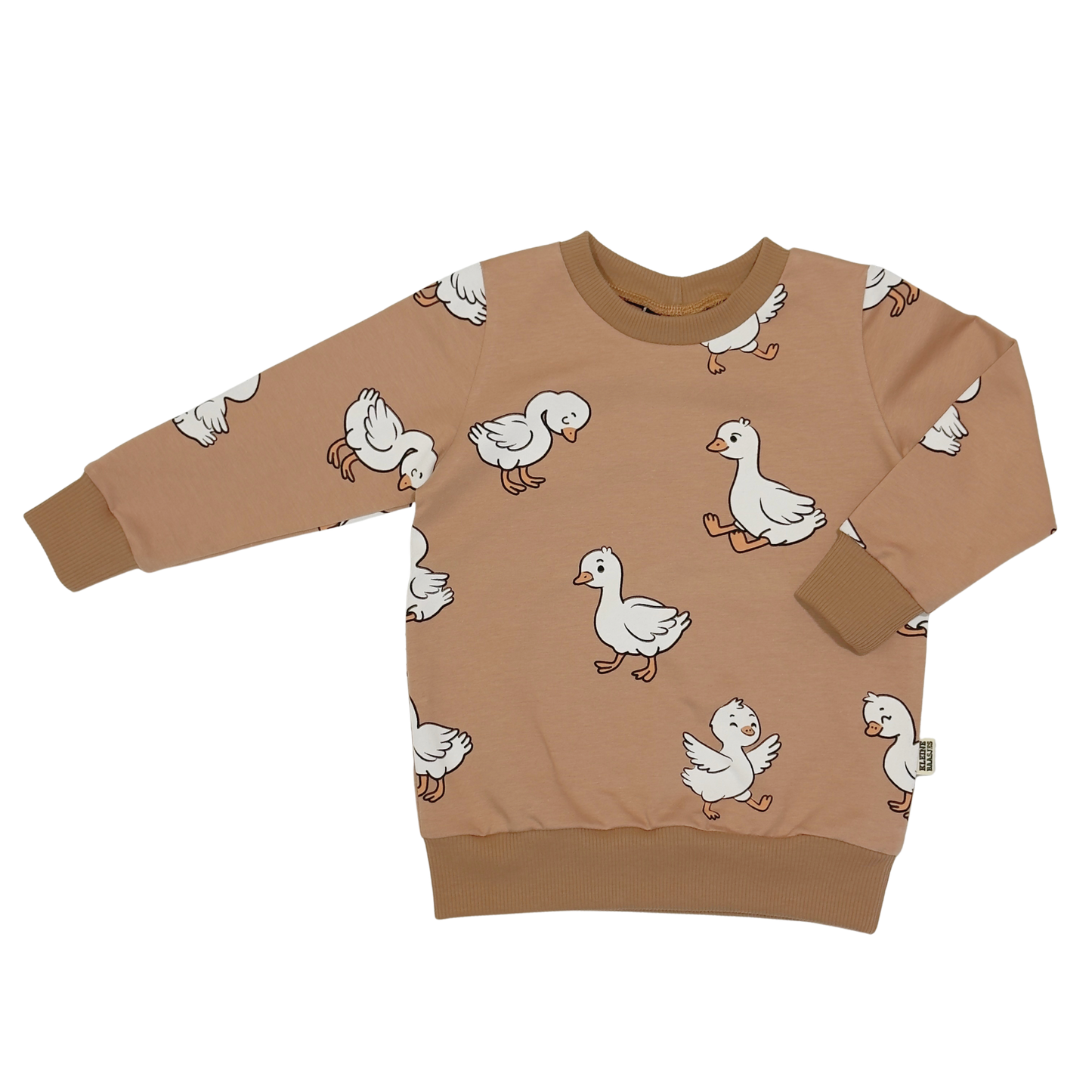 Baby en Kids Sweater Ducks Bruin