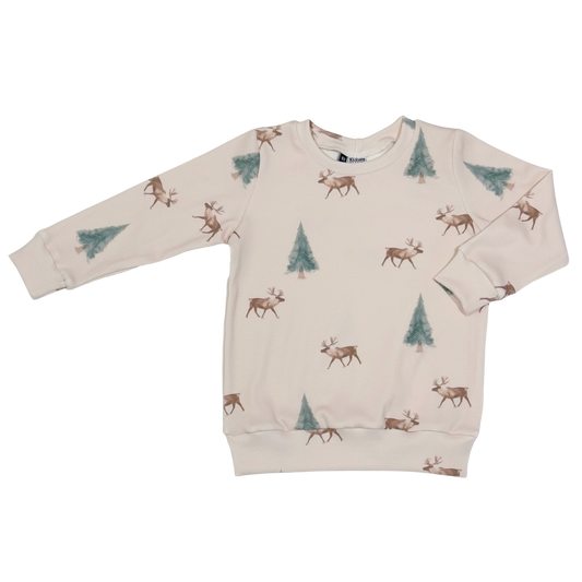 Sweater Rib Reindeer