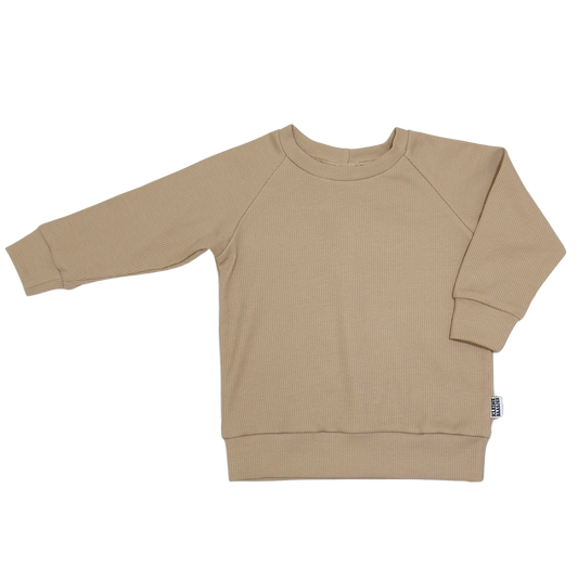 Baby en Kids Sweater Rib Beige