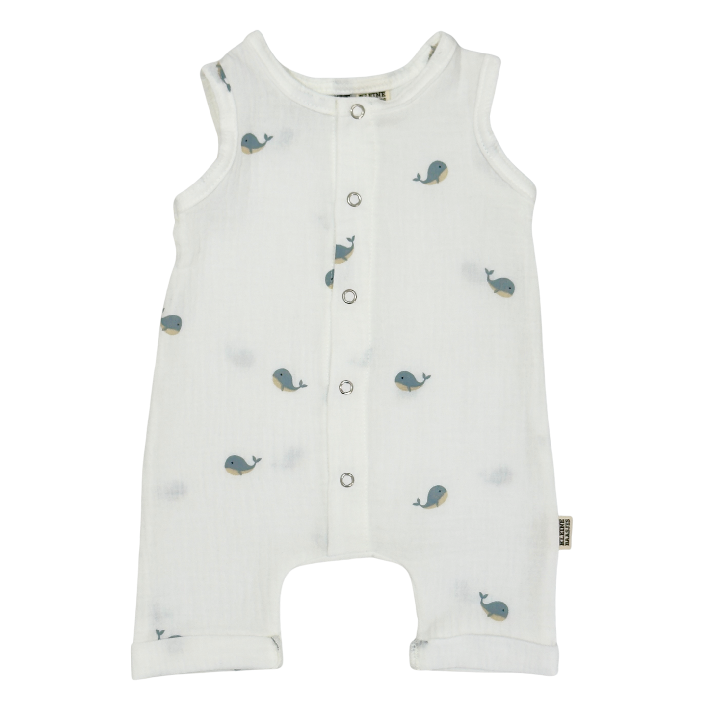 Baby Zomer Jumpsuit Muslin Walvis