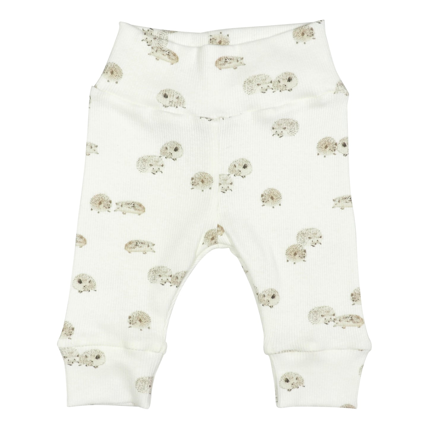 Baby Newborn Broekje Rib Egels Creme